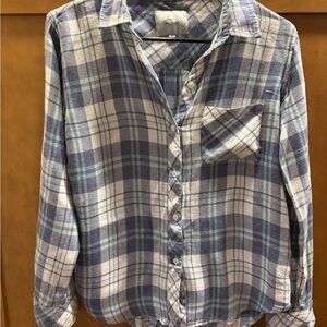 Rails Plaid Button-Up Shirt small